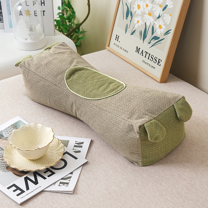 91家纺网 家纺一手货源 找家纺 全美家居 2025新款老虎枕荞麦枕枕头枕芯 老虎枕-素茸