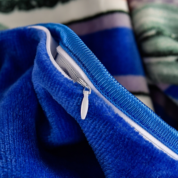 91家纺网 家纺一手货源 找家纺 韩秀家纺 2025新8.5-9.5斤牛奶绒床裙四件套法兰绒加厚抗静电超柔230克加厚 蓝调情怀