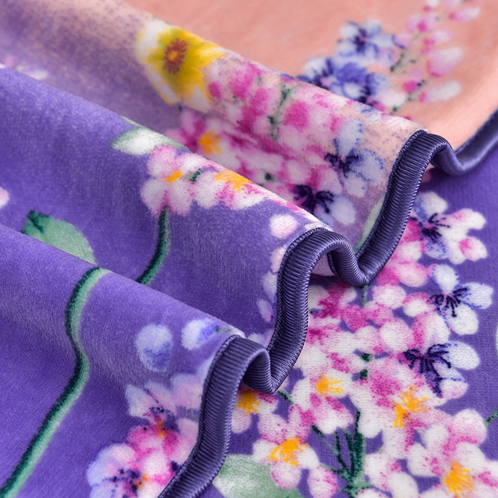 91家纺网 家纺一手货源 找家纺 韩秀家纺 2025新8.5-9.5斤牛奶绒床裙四件套法兰绒加厚抗静电超柔230克加厚 薰衣草