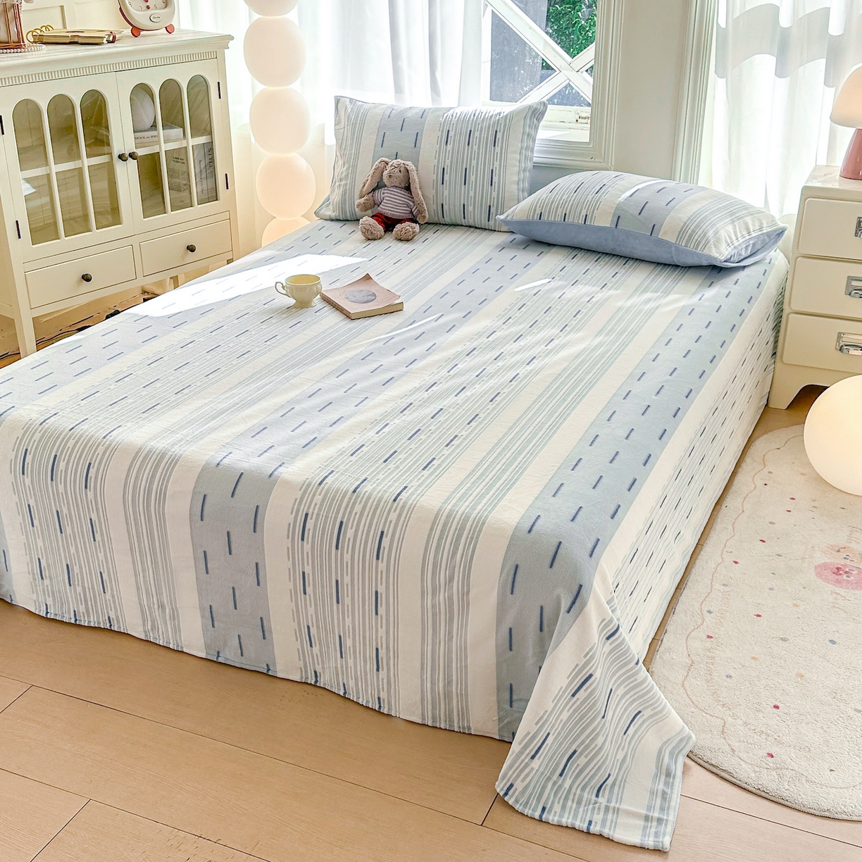 91家纺网 家纺一手货源 找家纺 （总）灰鲸 2025新款立体雕花牛奶绒床单单床单单品床单单件