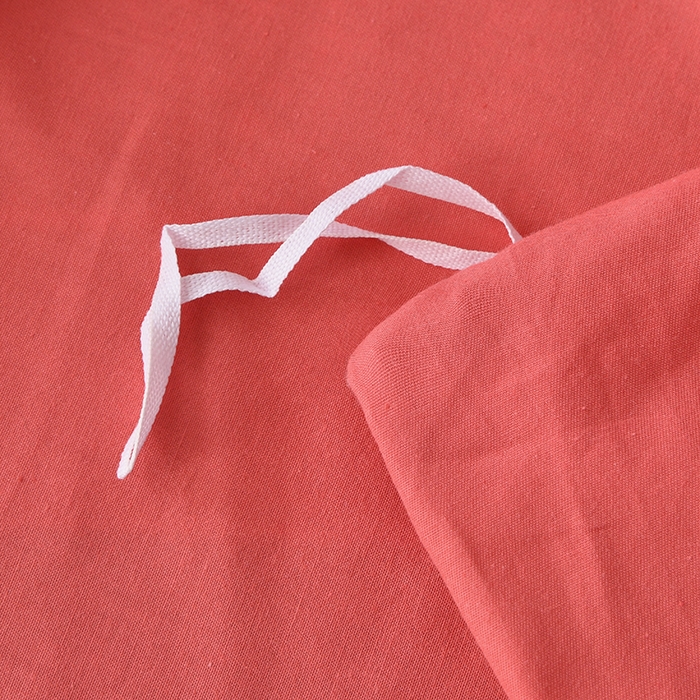 91家纺网 家纺一手货源 找家纺 （总）宇彬家纺 2026直播热新款A类13374全棉一字绣宽边枕套被套纯色四件套贡缎新疆长绒匹马棉轻奢缩水足可定做