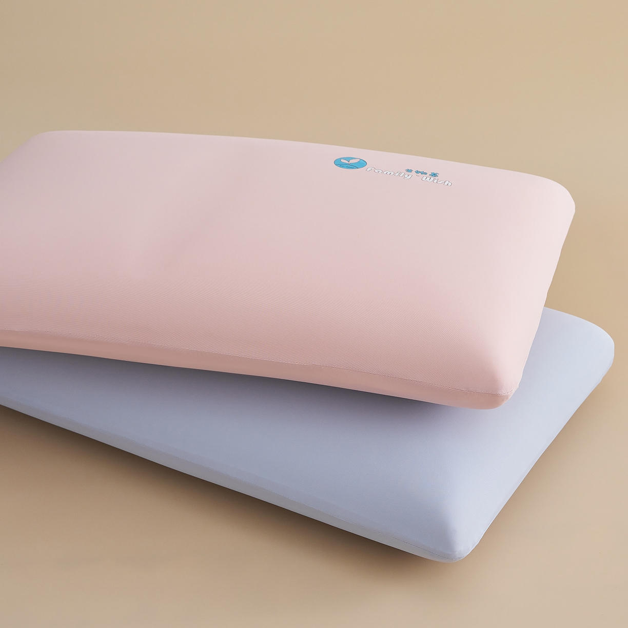 91家纺网 家纺一手货源 找家纺 乐可 2025新款生物基云感枕记忆棉枕头枕芯 生物基云感枕-粉