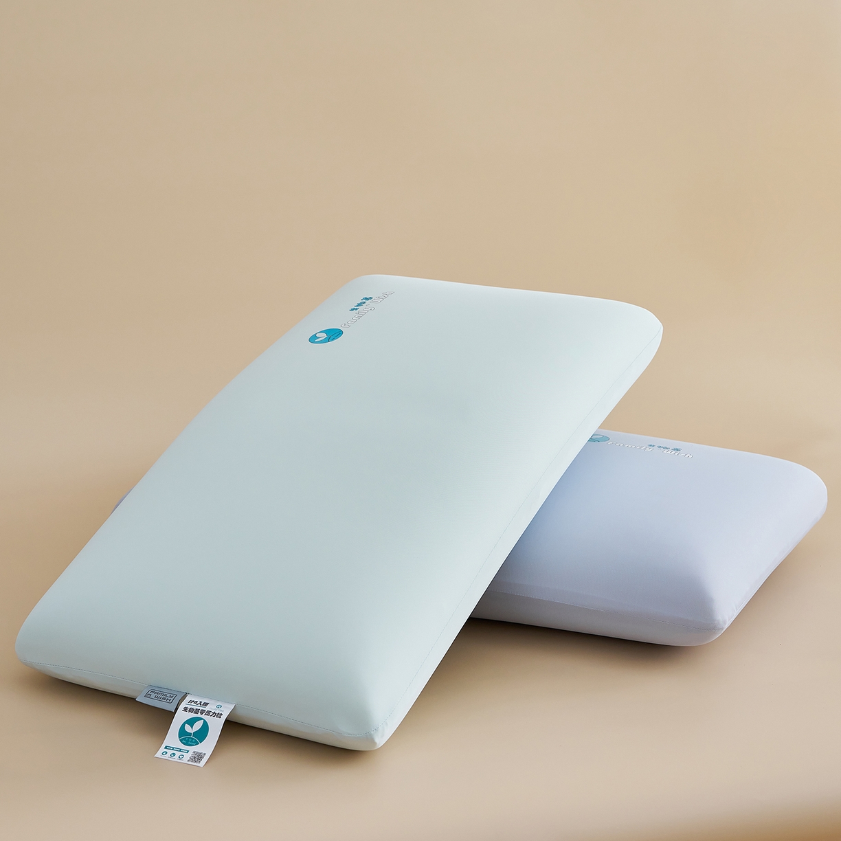 91家纺网 家纺一手货源 找家纺 乐可 2025新款生物基云感枕记忆棉枕头枕芯 生物基云感枕-绿