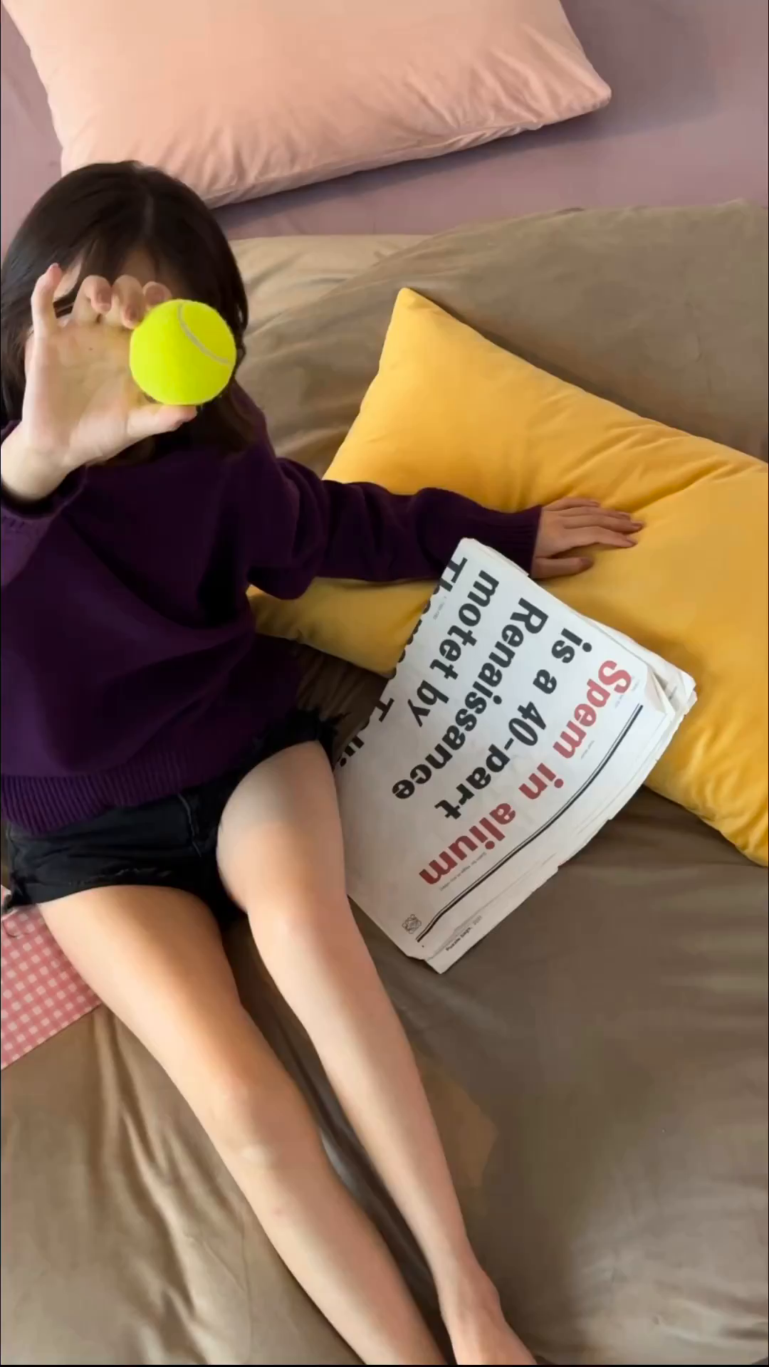 91家纺网 家纺一手货源 找家纺 例外 2025新款日式良品190克高克重天鹅绒HD混搭系列四件套 HD卡其