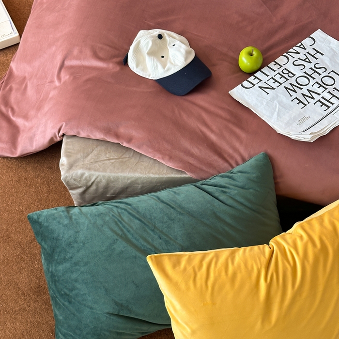 91家纺网 家纺一手货源 找家纺 （总）例外 2025新款日式良品190克高克重天鹅绒HD混搭系列四件套