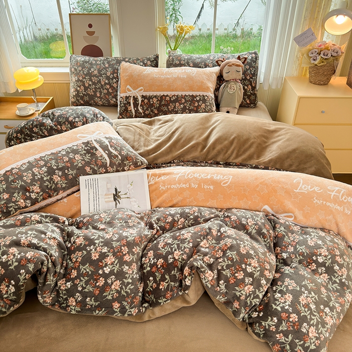 91家纺网 家纺一手货源 找家纺 （总）乐居坊 2025新款家用高克重学生宿舍床牛奶绒套件单品【提供买家秀】加 QQ群 286712643