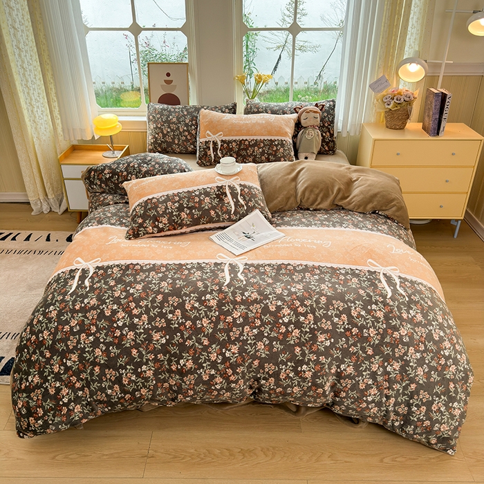 91家纺网 家纺一手货源 找家纺 （总）乐居坊 2025新款家用高克重学生宿舍床牛奶绒套件单品【提供买家秀】加 QQ群 286712643