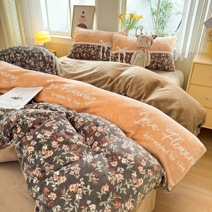 91家纺网 家纺一手货源 找家纺 （总）乐居坊 2025新款家用高克重学生宿舍床牛奶绒套件单品【提供买家秀】加 QQ群 286712643