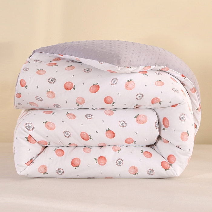 91家纺网 家纺一手货源 找家纺 （总）暖阁 2025新款A类水洗棉豆豆被冬被春秋被被子被芯