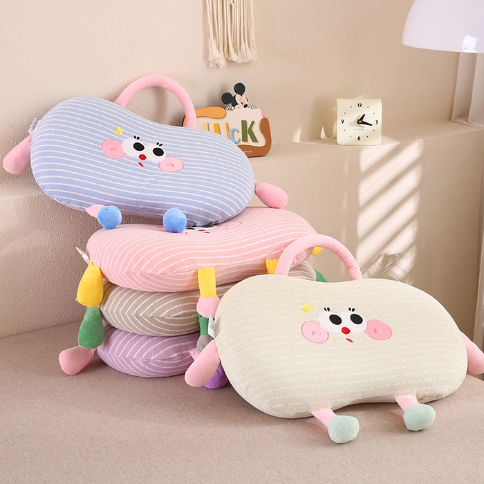 91家纺网 家纺一手货源 找家纺 （总）金牛枕芯 2025新款针织暖绒记忆棉手提猫肚枕头枕芯