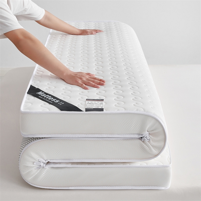 91家纺网 家纺一手货源 找家纺 美芝莱床垫 2025新款立体大波浪小波浪床垫【带有买家秀】针织抗菌支撑床垫 立体小波浪月光白（5.5cm）