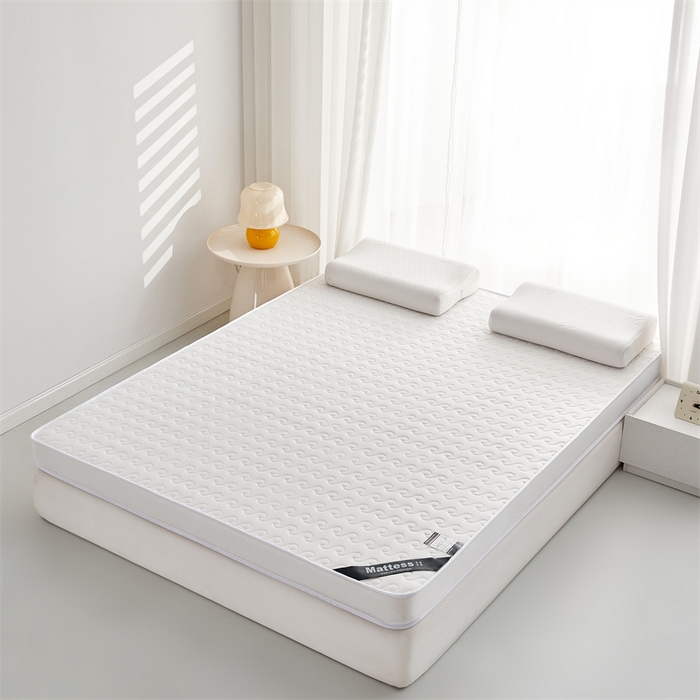 91家纺网 家纺一手货源 找家纺 美芝莱床垫 2025新款立体大波浪小波浪床垫【带有买家秀】针织抗菌支撑床垫 立体小波浪月光白（5.5cm）