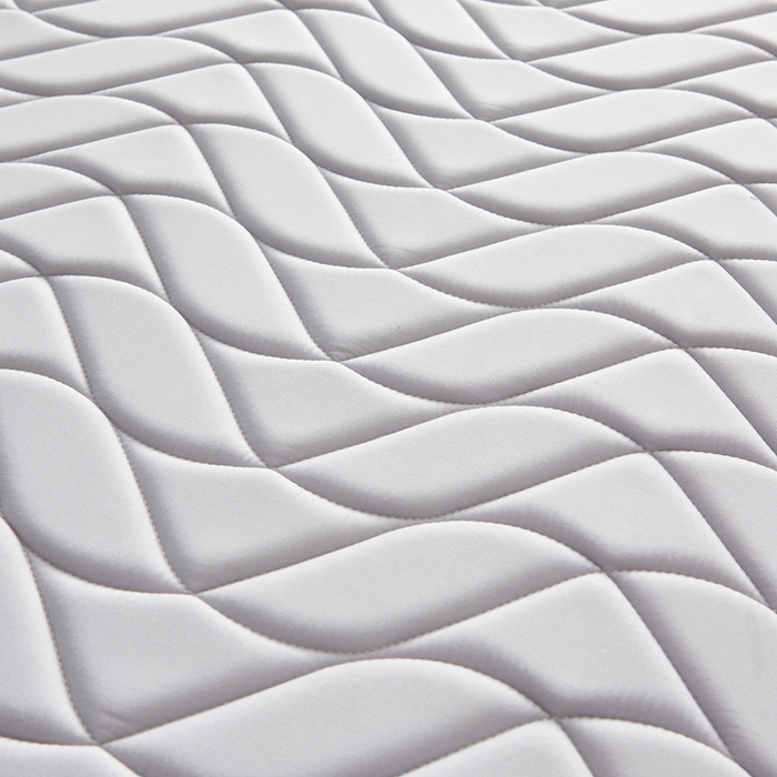 91家纺网 家纺一手货源 找家纺 美芝莱床垫 2025新款立体大波浪小波浪床垫【带有买家秀】针织抗菌支撑床垫 立体大波浪波纹灰（5.5cm）