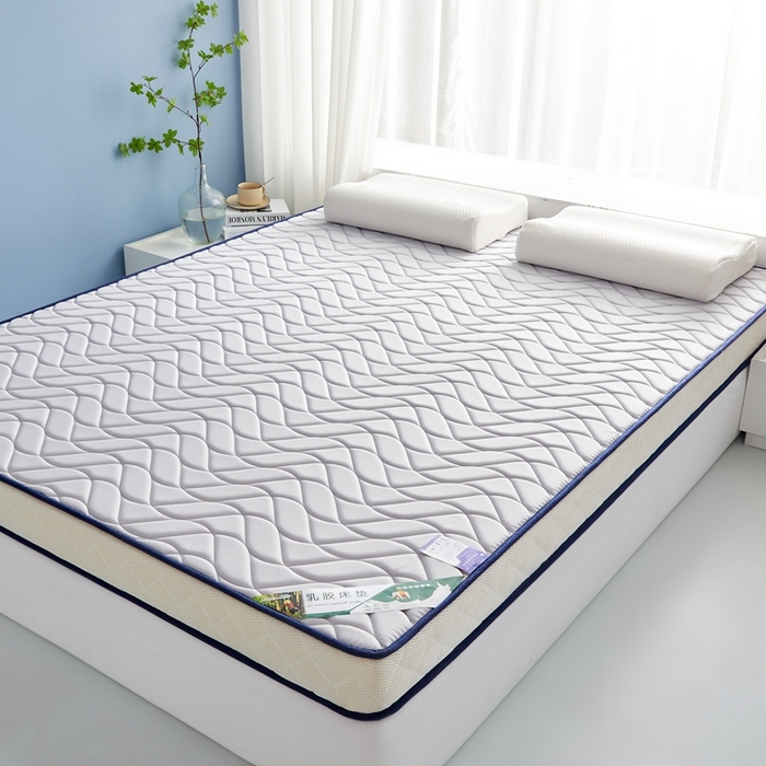 91家纺网 家纺一手货源 找家纺 美芝莱床垫 2025新款立体大波浪小波浪床垫【带有买家秀】针织抗菌支撑床垫 立体大波浪波纹灰（5.5cm）