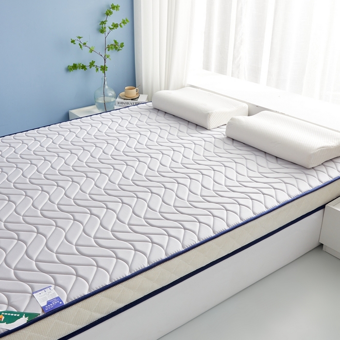 91家纺网 家纺一手货源 找家纺 美芝莱床垫 2025新款立体大波浪小波浪床垫【带有买家秀】针织抗菌支撑床垫 立体大波浪波纹灰（5.5cm）