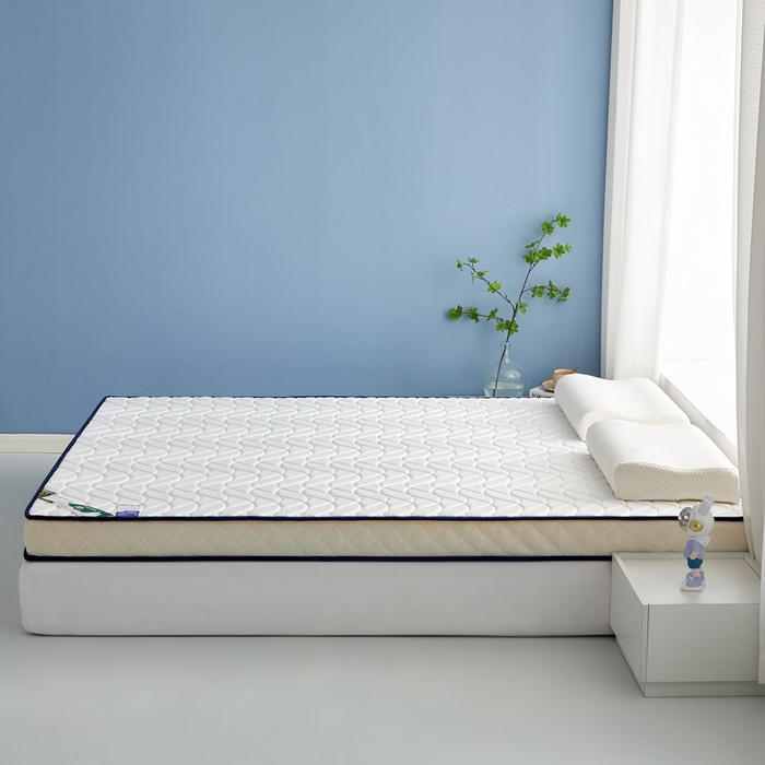 91家纺网 家纺一手货源 找家纺 美芝莱床垫 2025新款立体大波浪小波浪床垫【带有买家秀】针织抗菌支撑床垫 立体大波浪波纹白（5.5cm）