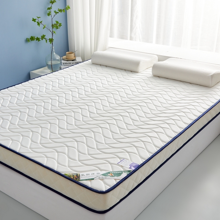 91家纺网 家纺一手货源 找家纺 美芝莱床垫 2025新款立体大波浪小波浪床垫【带有买家秀】针织抗菌支撑床垫 立体大波浪波纹白（5.5cm）