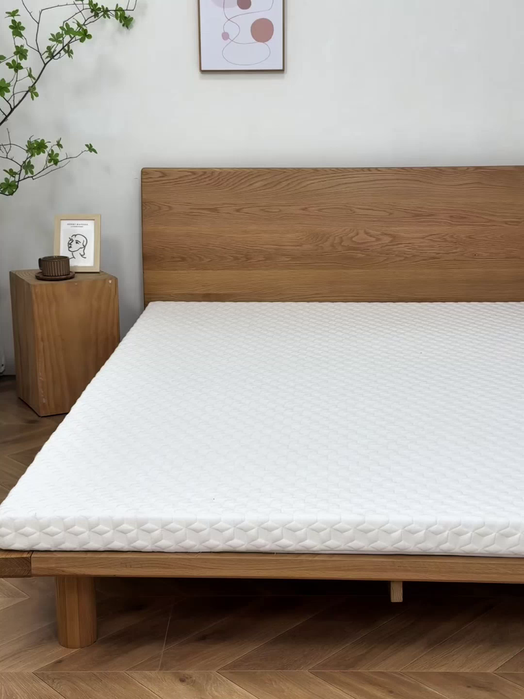 91家纺网 家纺一手货源 找家纺 （总）夏罗俪 2025新款聚氨酯空气感薄垫亚朵同款3+2慢回弹可拆卸记忆棉床垫垫子