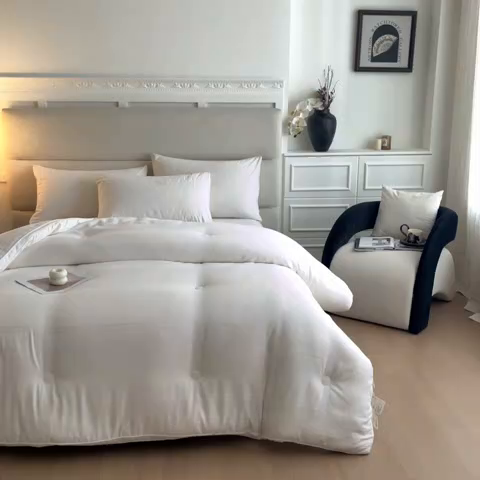 91家纺网 家纺一手货源 找家纺 （总）芭芭棉家纺 2025新款芭芭棉全棉大豆被被子被芯