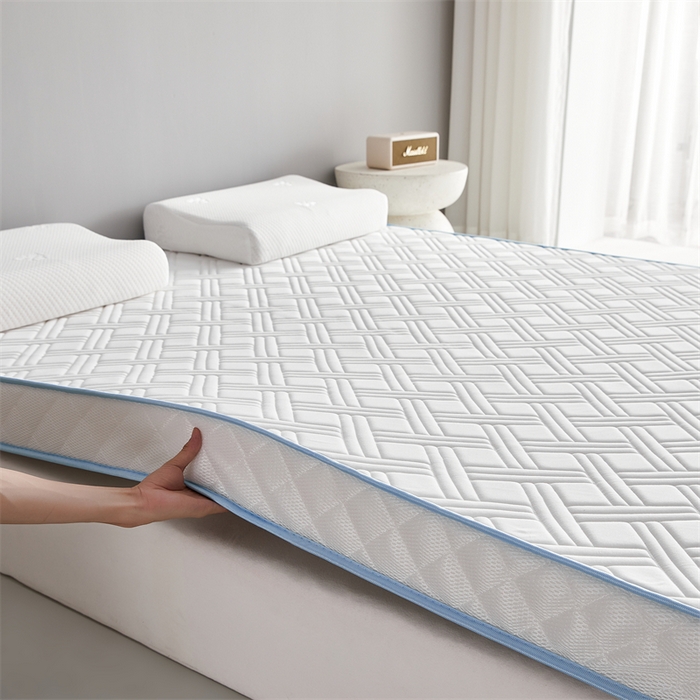 91家纺网 家纺一手货源 找家纺 （总）美芝莱床垫 2025新款立体鹿头立体撞色床垫【带有买家秀】针织抗菌支撑床垫