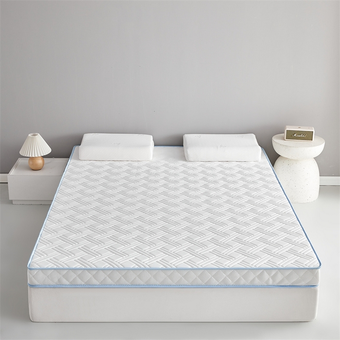 91家纺网 家纺一手货源 找家纺 （总）美芝莱床垫 2025新款立体鹿头立体撞色床垫【带有买家秀】针织抗菌支撑床垫