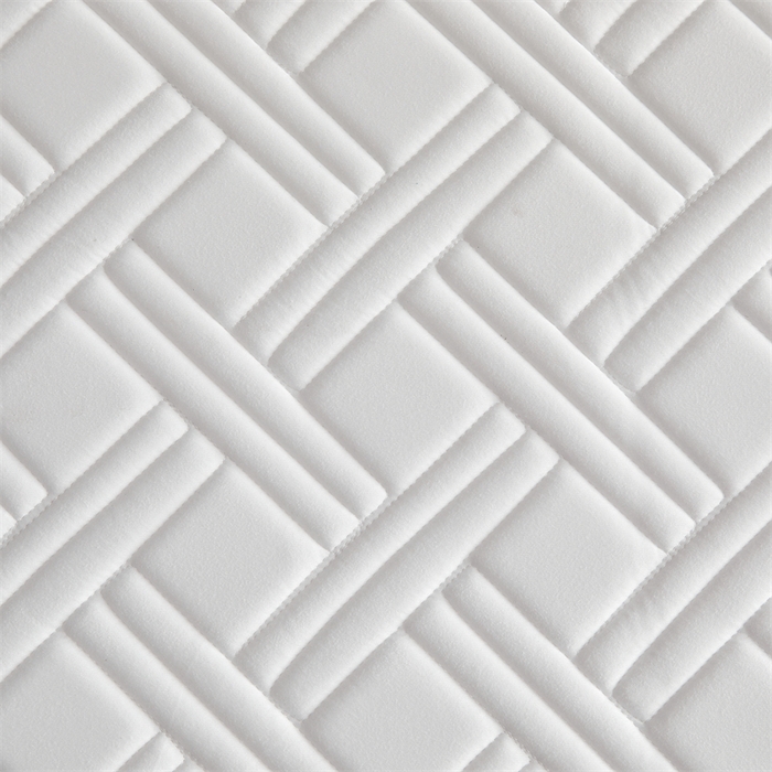 91家纺网 家纺一手货源 找家纺 美芝莱床垫 2025新款立体鹿头立体撞色床垫【带有买家秀】针织抗菌支撑床垫 立体鹿头-奶昔白（5.5cm）