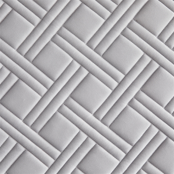 91家纺网 家纺一手货源 找家纺 美芝莱床垫 2025新款立体鹿头立体撞色床垫【带有买家秀】针织抗菌支撑床垫 立体-绅士灰（5.5cm）