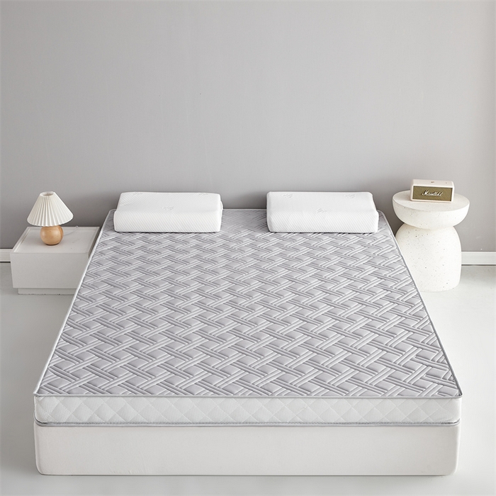 美芝莱床垫 2025新款立体鹿头立体撞色床垫【带有买家秀】针织抗菌支撑床垫 立体-绅士灰（5.5cm）