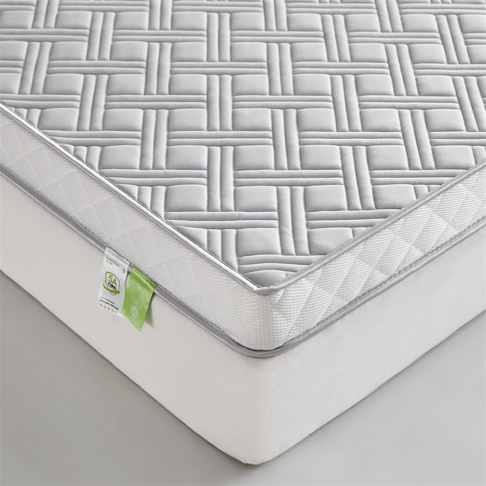 91家纺网 家纺一手货源 找家纺 美芝莱床垫 2025新款立体鹿头立体撞色床垫【带有买家秀】针织抗菌支撑床垫 立体-绅士灰（5.5cm）