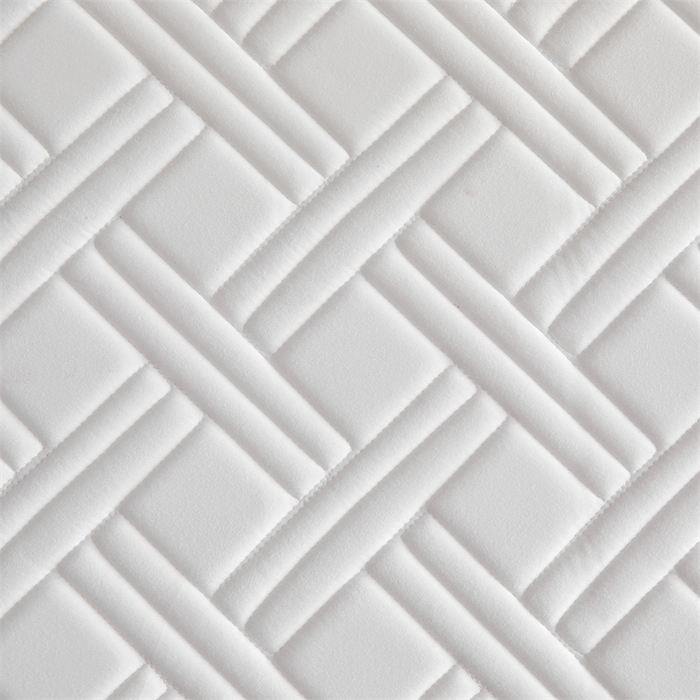 91家纺网 家纺一手货源 找家纺 美芝莱床垫 2025新款立体鹿头立体撞色床垫【带有买家秀】针织抗菌支撑床垫 立体-奶昔白（5.5cm）