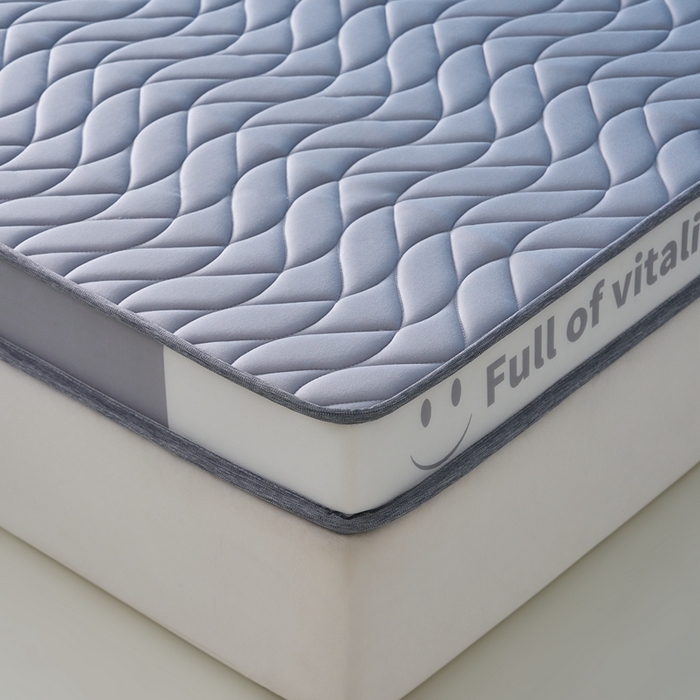 91家纺网 家纺一手货源 找家纺 美芝莱床垫 2025新款立体海绵床垫【带有买家秀】针织抗菌支撑床垫 微笑海绵-灰（5cm）