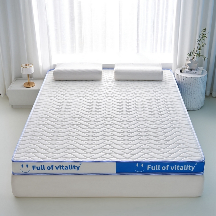 91家纺网 家纺一手货源 找家纺 美芝莱床垫 2025新款立体海绵床垫【带有买家秀】针织抗菌支撑床垫 微笑海绵-白（5cm）