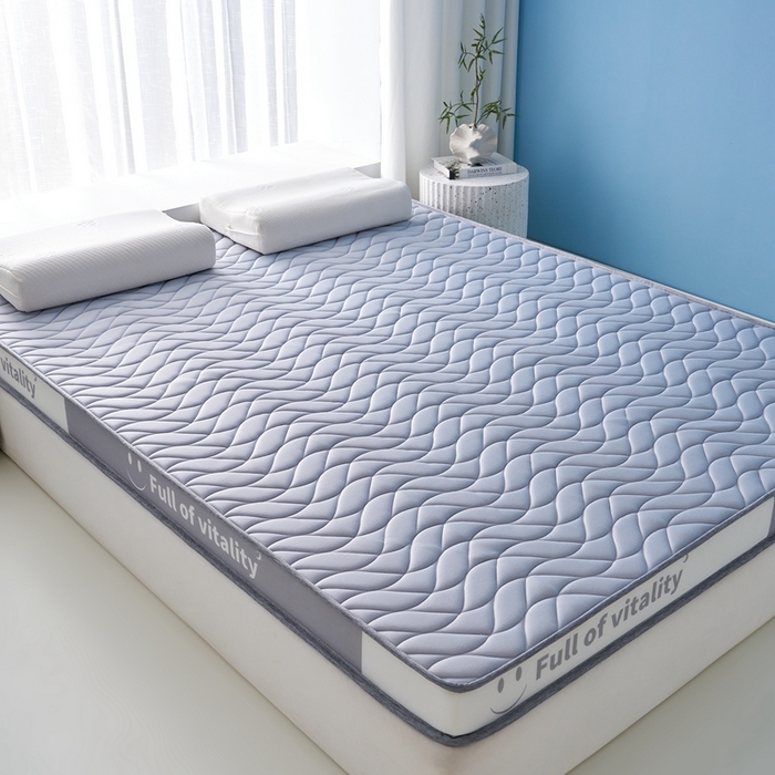 91家纺网 家纺一手货源 找家纺 美芝莱床垫 2025新款立体海绵床垫【带有买家秀】针织抗菌支撑床垫 微笑海绵-灰（5cm）