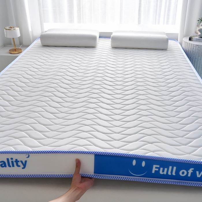 91家纺网 家纺一手货源 找家纺 美芝莱床垫 2025新款立体海绵床垫【带有买家秀】针织抗菌支撑床垫 微笑海绵-白（5cm）