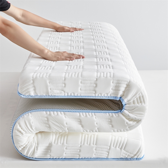 91家纺网 家纺一手货源 找家纺 （总）美芝莱床垫 2025新款单边鹿头单边撞色床垫针织抗菌支撑床垫