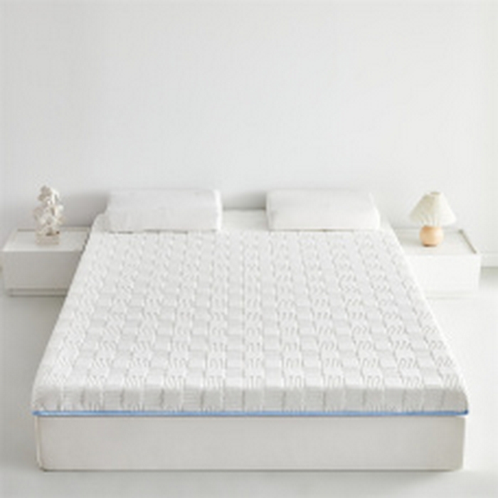 91家纺网 家纺一手货源 找家纺 （总）美芝莱床垫 2025新款单边鹿头单边撞色床垫针织抗菌支撑床垫