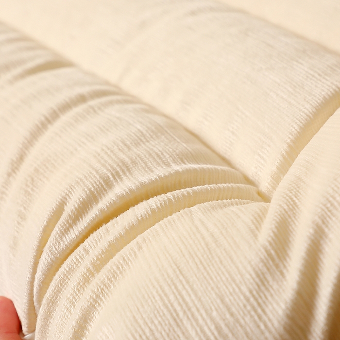 91家纺网 家纺一手货源 找家纺 糖果枕芯 2025新款水晶绒枕芯双边单人宿舍枕头护颈定型枕头枕芯 云享护颈枕低枕-米色