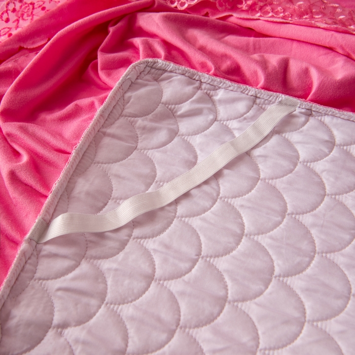 91家纺网 家纺一手货源 找家纺 （总）默忆 2025新款宝宝绒蕾丝刺绣花边四件套