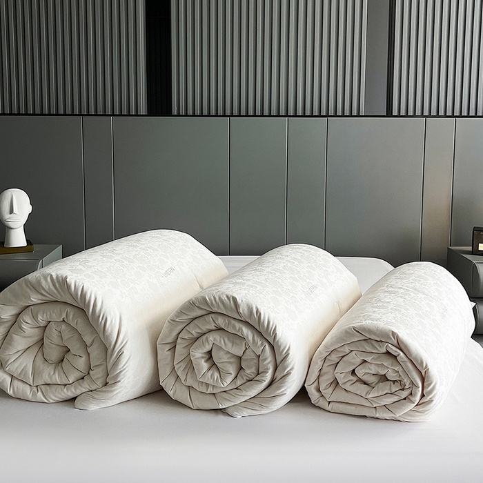 91家纺网 家纺一手货源 找家纺 （总）丽笙被芯 2025新款A类莱卡花园55李官奇大豆被子被芯