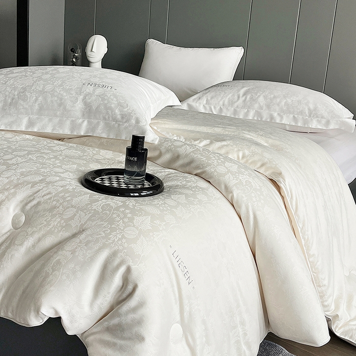 91家纺网 家纺一手货源 找家纺 （总）丽笙被芯 2025新款A类莱卡花园55李官奇大豆被子被芯