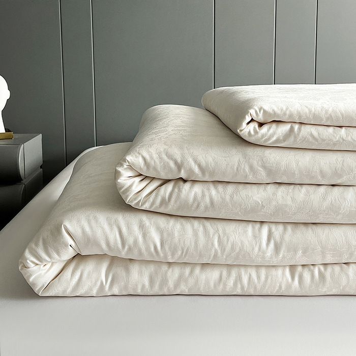 91家纺网 家纺一手货源 找家纺 （总）丽笙被芯 2025新款A类莱卡花园55李官奇大豆被子被芯