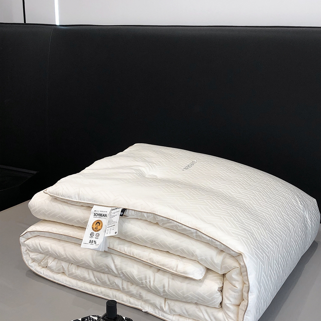 91家纺网 家纺一手货源 找家纺 （总）丽笙被芯 2025新款A类豆皇李官奇大豆被子被芯