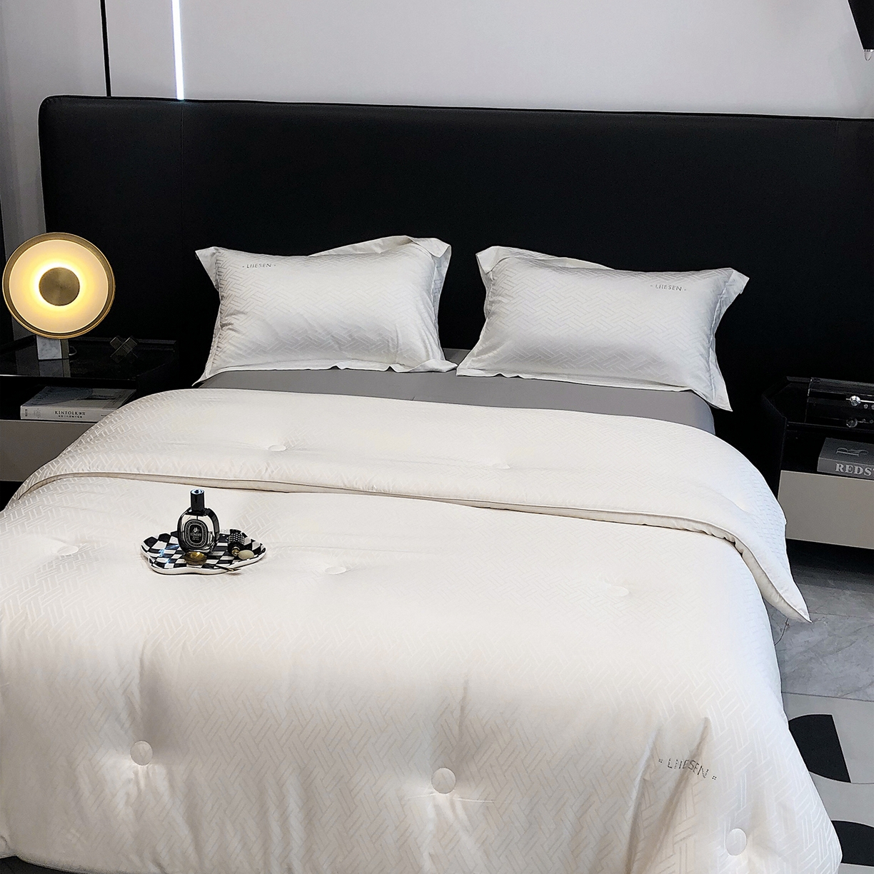 91家纺网 家纺一手货源 找家纺 （总）丽笙被芯 2025新款A类豆皇李官奇大豆被子被芯