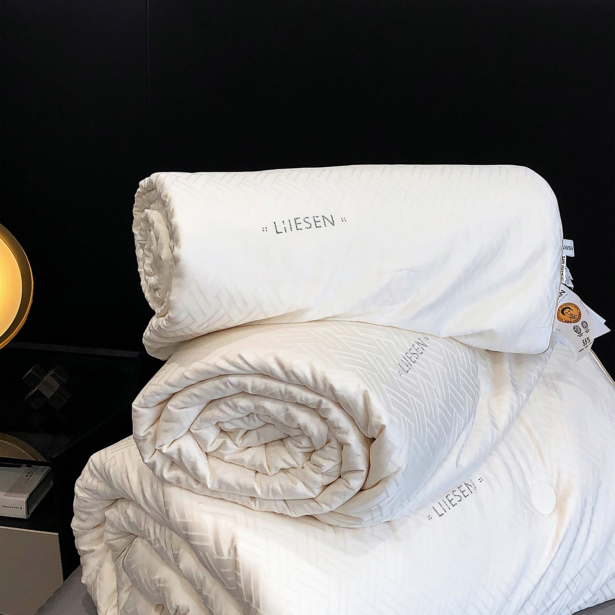 91家纺网 家纺一手货源 找家纺 （总）丽笙被芯 2025新款A类豆皇李官奇大豆被子被芯