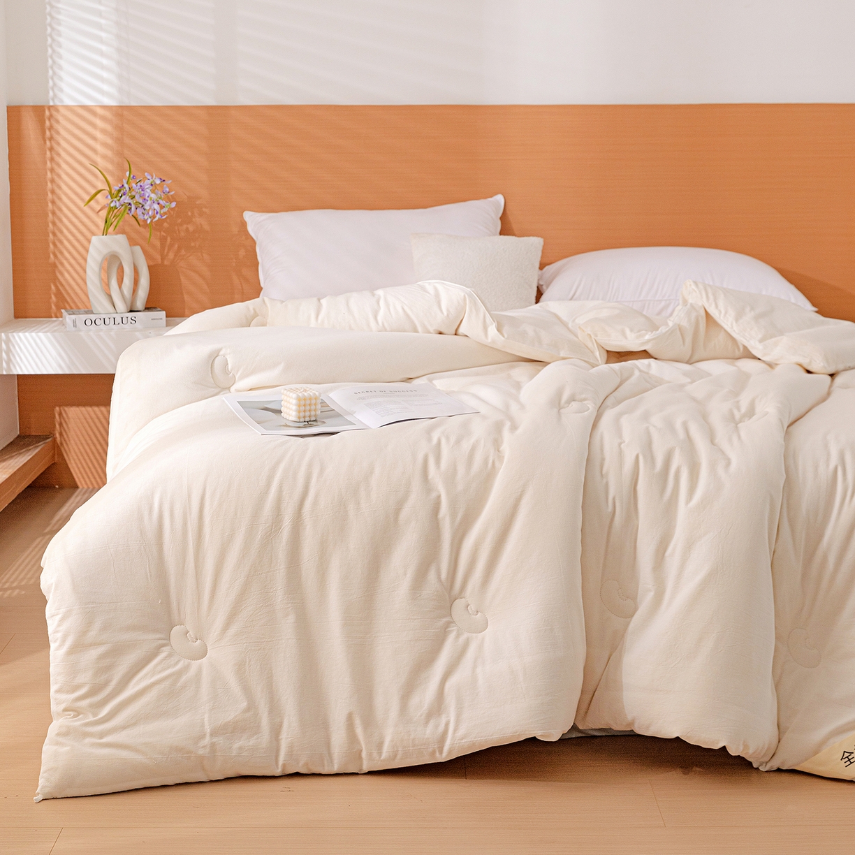 91家纺网 家纺一手货源 找家纺 （总）艾特你 2025新款全棉云感睡眠治愈系大豆被子被芯