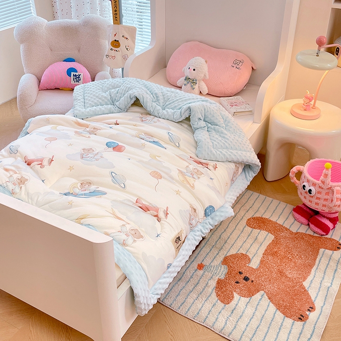 91家纺网 家纺一手货源 找家纺 （总）丝涟家居 2025新款澳阳绒豆豆被系列