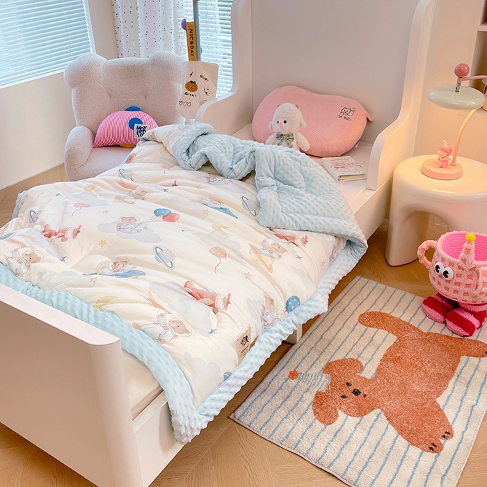 91家纺网 家纺一手货源 找家纺 （总）丝涟家居 2025新款澳阳绒豆豆被系列