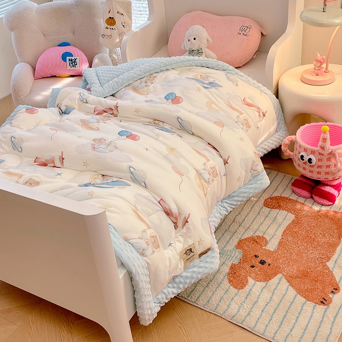 91家纺网 家纺一手货源 找家纺 （总）丝涟家居 2025新款澳阳绒豆豆被系列