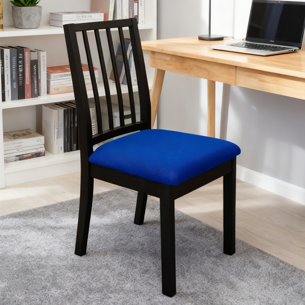 91家纺网 家纺一手货源 找家纺 （总）壹零特色家纺 2025新款透气厚实大卡扣固定纯色三明治坐垫套 椅面套 伊克多兰椅子套