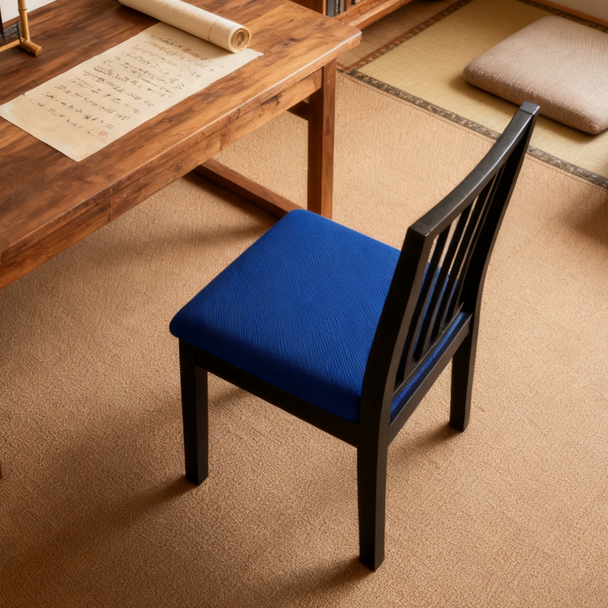 91家纺网 家纺一手货源 找家纺 （总）壹零特色家纺 2025新款透气厚实大卡扣固定纯色三明治坐垫套 椅面套 伊克多兰椅子套